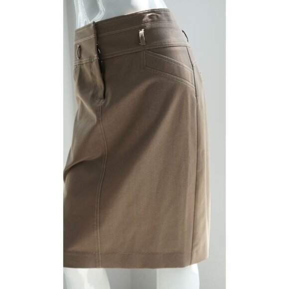 cache contour collection Beige Skirt Size 4 - Picture 3 of 8